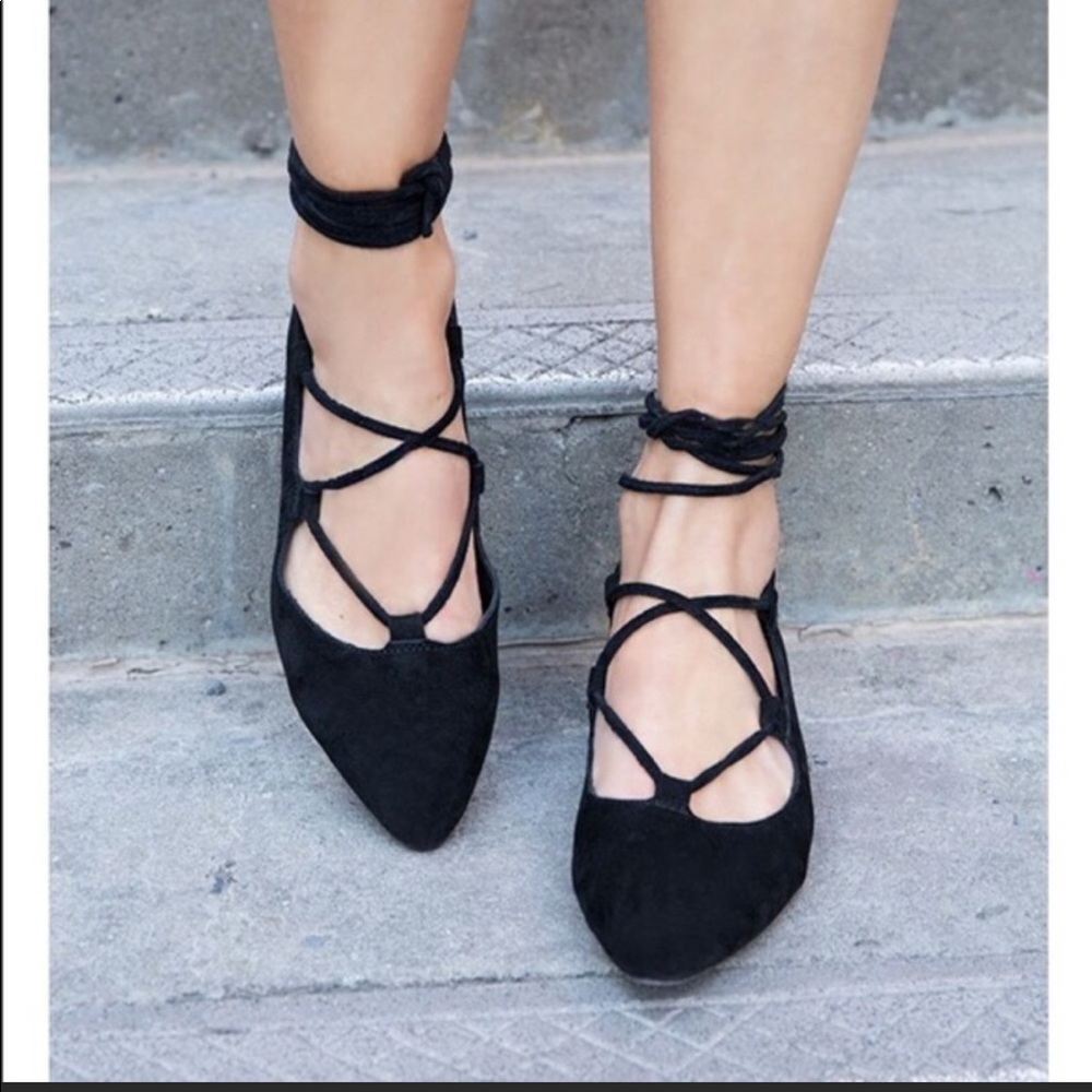 Jeffrey Campbell pointed toe flats